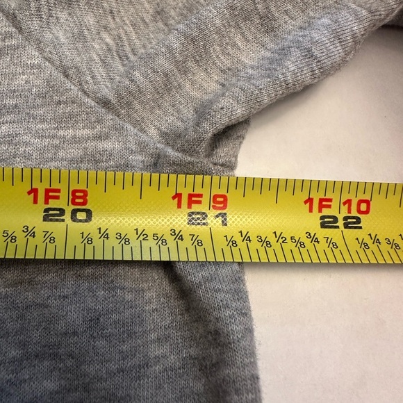 Nike T-Shirt Men’s Size Large NIKE Spell Out Block Letters Short Sleeve Gray - Picture 6 of 7